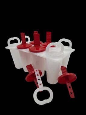 Popsicle Molds Set of 8 Freezer Pop Makers with Tray Complete EUC